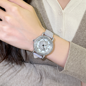 Montre ronde rose CILOA pour femme, tendance et décontractée, nouvelle collection 2026, haute qualité, étanche, cadeau de luxe, montre à quartz - Product Image 1