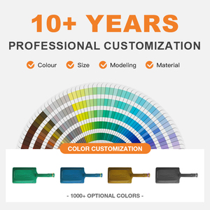 לוגו מותאם אישית דפוס סובלימציה דרכון כיסוי ותג מטען סט דרכון עור pu - Product Image 5