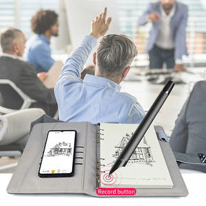 2024 Planner A5 Leather Stylus Handwritten Digital Power Bank Bloqueo de contraseña Diario Agenda Notebook Original Factory 1 MOQ - Product Image 5