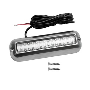 Yacht <b>Light</b>, 42-LED <b>Underwater</b> <b>Light</b>, 10-30V Waterproof LED Stainless Steel Marine Submersible <b>Light</b> - Product Image 1