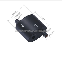 Accessoires de sangle en câble métallique double face en gros, boucle d'extrémité, pince pour câble pour système de suspension, clips pour câbles