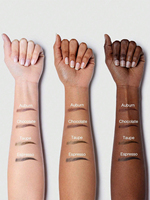 Crème à sourcils pressée naturelle 4 couleurs, marque privée, logo personnalisé, maquillage végétalien, cosmétiques en gros pour femmes et filles, beauté