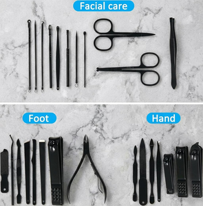 <b>Manicure</b> Set Professional Nail Clipper <b>Kit</b>-26 Pieces,Stainless Steel <b>Manicure</b> <b>Kit</b>, Nail Care Tools with Luxurious Travel Case - Product Image 3