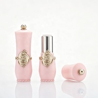 Tubes à lèvres vides élégants et colorés, forme ronde, capacité 3,8 g, couleur personnalisée, OEM/ODM disponible, emballage cosmétique pour blush