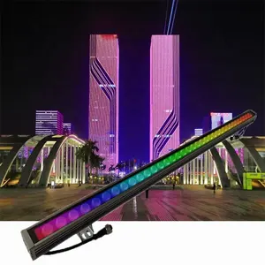 Ip65 Waterproof Facade Lighting Strips Outdoor Building Shopping Center Solutions Aluminum Profile LED Strip Light