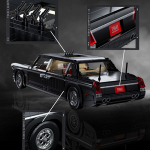 1:12 Concierge Car 3240PCs Nuevo modelo de coche clásico Bloque de montaje <span class=keywords><strong>para</strong></span> niños Juguete <span class=keywords><strong>para</strong></span> regalo - Product Image 4