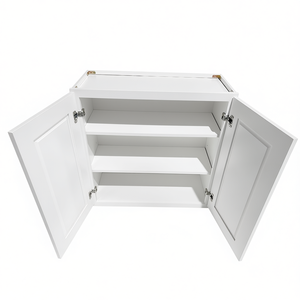 W2430/W2436-W3630/W3636 Double Doors Upper <b>Kitchen</b> <b>Cabinets</b> Wall Mount Storage <b>Cabinet</b> In-Stock Wall <b>Cabinet</b> <b>For</b> USA <b>Kitchen</b> - Product Image 1