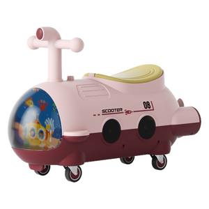 儿童塑料摇摆滑板车可坐可滑可扭扭摆动，适合0-3岁婴儿男孩女孩 - Product Image 5