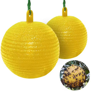 กาวดักแมลงแบบกันน้ำพร้อมฟีโรโมนแมลงวันผลไม้ มีสีเหลือง/เขียว สำหรับควบคุมศัตรูพืชในฟาร์ม - Product Image 1