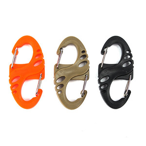 Equipo Táctico Ligero para Exteriores, Hebilla en Forma de 8 para Mochila de Montañismo, Hebilla en Forma de S para Colgar Rápido, para Camping y Barbacoa - Product Image 2