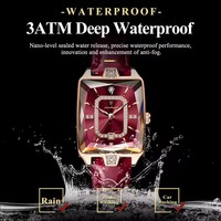 Новые женские брендовые часы POEDAGAR 785 с кожаным ремешком, роскошные, водонепроницаемые, кварцевые, для девушек и женщин.