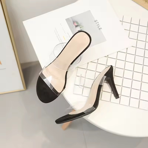Zapatos de Tacón Alto Transparentes para Mujer, Estilo Sexy, para Primavera, Verano y Otoño, Gran Venta en Europa y América - Product Image 3