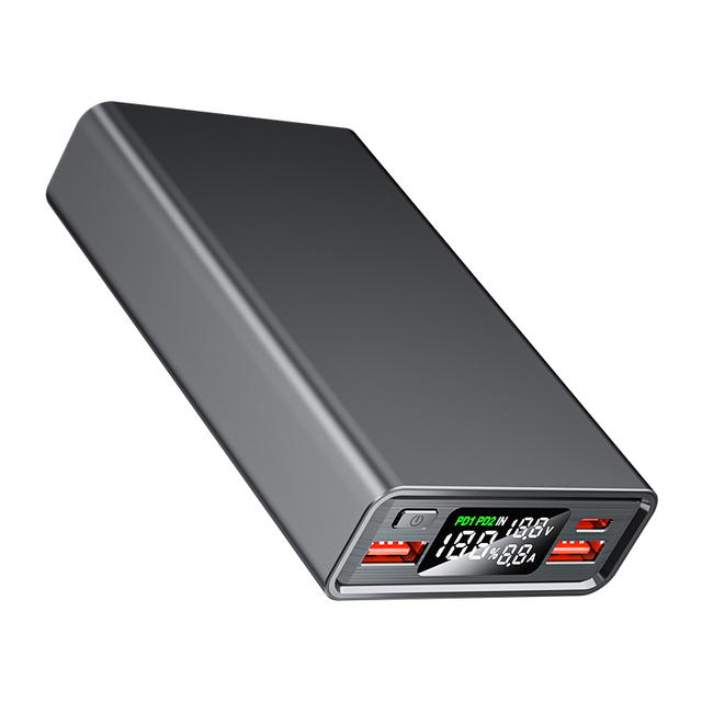 Best Seller Aluminum Alloy Powerbanks PD 65W Fast Charging Power Bank 15000mAh Portable Charger Universal Laptop Accessory
