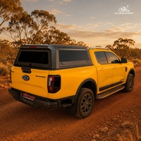Capot de camionnette étanche en aluminium pour toit surélevé, coque de camping pour pick-up, accessoires 4x4 compatibles avec Toyota Tacoma Tundra 5ft 5.5ft