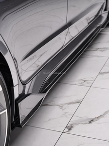 สำหรับ Audi RS7 C8 ได้รับการอัปเกรดด้วยชุดแต่งคาร์บอนไฟเบอร์ IMP พร้อมด้วยสเกิร์ตข้างคาร์บอนไฟเบอร์คุณภาพสูง - Product Image 5