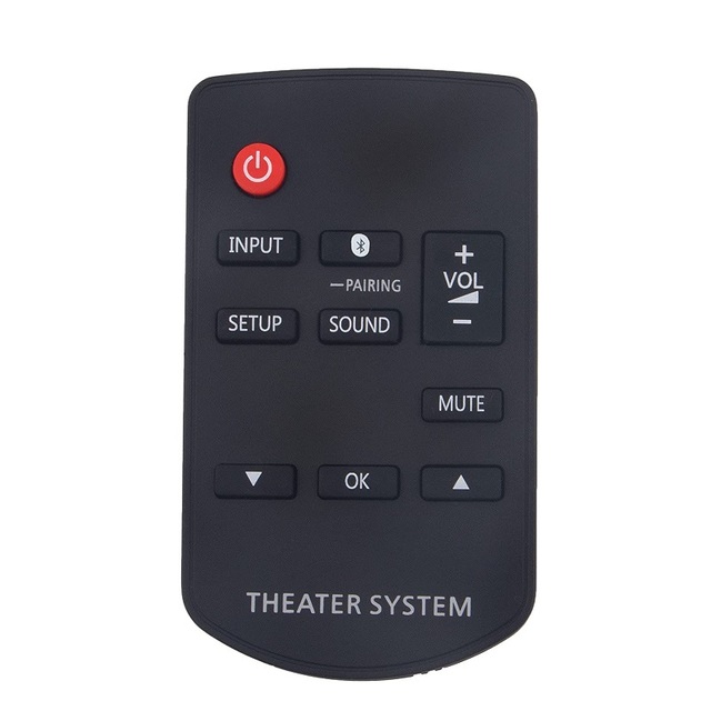 New N2QAYC000098 Remote Control Replacement for Home Theater Audio System SC-HTB580 SC-HTE80