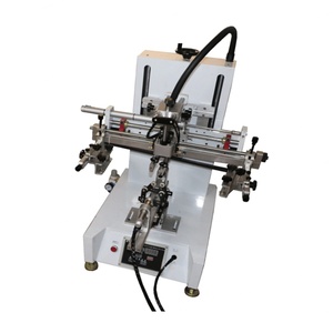 Imprimante sérigraphique de haute précision pour bouteilles, gobelets, seaux, étiquettes, avec moteur PLC, machine d'impression sérigraphique de table - Product Image 3