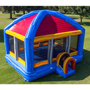 Château gonflable géant en PVC pour fête, Moonwalk, Jumper, château gonflable, location commerciale, utilisation en fête, portable, pliable, toutes saisons - Product Image 6