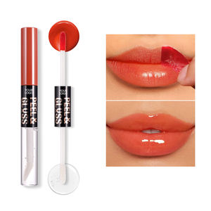 Teinture à lèvres hydratante peel-off longue tenue effet pailleté, fabrication OEM MLM, marque privée pour maquillage de fête, gloss et crayon à lèvres - Product Image 1