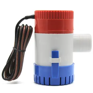 Anshun ABS 12 Volt Wasserpumpe mit dichtem Versiegelung 12 V Seefrachtboot-Wasserlamellenpumpe tauchwasser