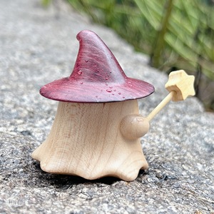 Adornos <span class=keywords><strong>de</strong></span> elfos grabados en madera maciza, arte creativo <span class=keywords><strong>de</strong></span> tallado y ensamblaje, decoración del hogar, regalo lindo - Product Image 2