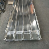Feuilles de toit en zinc galvanisé ondulé de 0.5mm, feuille de toit galvanisée/aluminium de zinc