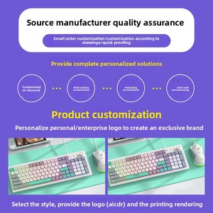 Clavier mécanique de jeu FV <span class=keywords><strong>K68</strong></span> à trois modes de connexion sans fil, étanche, à axe mécanique, <span class=keywords><strong>RGB</strong></span>, 68 touches, dédié aux esports, avec repose-poignet - Product Image 3