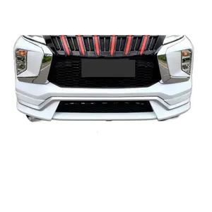 Body Kits for Pajero 2016-2020 Front and Rear Bumper Guard Front Grille Rear Spoiler
