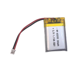 Có thể sạc lại 3.7V 300mAh pin <span class=keywords><strong>lithium</strong></span> ion 602030/300mAh Loại sản phẩm - Product Image 6