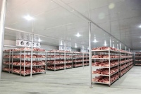 Chambre froide commerciale pour fruits et légumes, chambre froide de plain-pied pour stockage