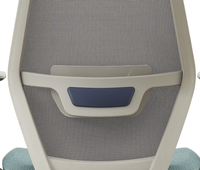 Chaise de bureau en maille avec support lombaire et accoudoirs réglables en hauteur, chaise respirante pour poste de travail