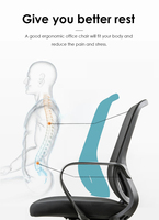 Chaises de formation pour salle de réunion, chaises de salle d'attente de bureau, ensemble table et chaises de conférence, chaise de bureau ergonomique en maille