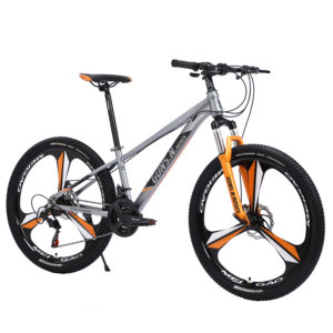 Vélo de montagne <span class=keywords><strong>26</strong></span> <span class=keywords><strong>pouces</strong></span> pour hommes et femmes, vélo de course léger pour adultes avec amortisseur et frein pour une utilisation hors route - Product Image 2