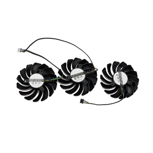 พัดลม PLD09210S12HH 3070Ti 3080TI 85มม. RTX สำหรับ MSI GeForce RTX <span class=keywords><strong>3060</strong></span> <span class=keywords><strong>Ti</strong></span> 3070 3080 3090 <span class=keywords><strong>3X</strong></span> กราฟิกการ์ดเกมพัดลมระบายความร้อน - Product Image 6