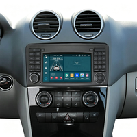 Autoradio Android 7 pouces avec GPS pour Mercedes-Benz Classe R, montage sur tableau de bord, écran tactile capacitif IPS 1024x600, CarPlay sans fil