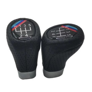 Chen Can Car Gear <b>Knob</b> Leather 5 6 Speed <b>Shift</b> Head For Bmw Modification Parts - Product Image 2