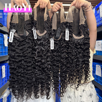 Peluca de Cabello Rizado Birmano Natural 9x6 Sin Pegamento, Pelucas Frontales de Encaje HD al por Mayor, Ondas Sueltas Profundas, Pelucas Frontales de Encaje HD 13x6 de Cabello Humano Virgen