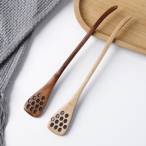 Cuillère à soupe <span class=keywords><strong>en</strong></span> <span class=keywords><strong>bois</strong></span> Cuillère à thé Nanmu Café Dessert Café Thé <span class=keywords><strong>Miel</strong></span> Cuillère à mélanger - Product Image 4