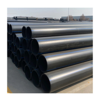 Tuyau droit en HDPE DN90 DN125 DN180 pour la construction