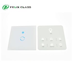 Interrupteur d'éclairage électrique à écran tactile intelligent, panneau en verre trempé - Product Image 6