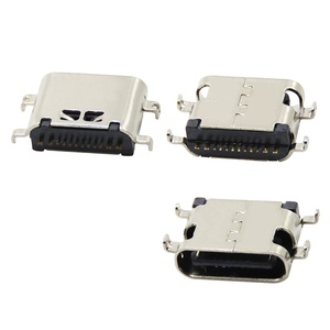 أنثى ذكر ميركو موصل نوع C <span class=keywords><strong>USB</strong></span> من النوع C <span class=keywords><strong>USB</strong></span> من النوع C لموصل شحن ثنائي - Product Image 3