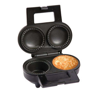 Aifa Machine automatique à fabriquer des tartes frites à la viande 1 trou Moules à pommes Machine à fabriquer des tartes rondes Machine électrique pour la maison Mini machine à fabriquer des tourtes au poulet - Product Image 2