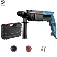 Marteau perforateur rotatif 220V 760W multifonctionnel avec embout SDS Plus pour le béton, impacts de 870 tr/min, pour usage domestique
