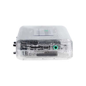 Lettore di Cassette Portatile Trasparente in Plastica, Ricaricabile e Alimentato via USB, con Jack per Cuffie, <span class=keywords><strong>Convertitore</strong></span> <span class=keywords><strong>MP3</strong></span> Hi-Fi - Product Image 4