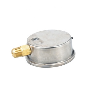 Manômetro de Pressão de Óleo Double-An Y40 40mm 30bar com Caixa de Aço Inoxidável de <span class=keywords><strong>1</strong></span>.5 polegadas e Conexão de Rosca de <span class=keywords><strong>1</strong></span>/<span class=keywords><strong>4</strong></span>, Fabricado na China, Personalizável - Product Image 5