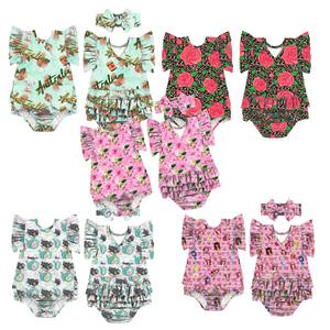 Pelele sin mangas con volantes para bebé, pelele para Recién Nacido 2021 poliéster, Mono para bebé prematuro 100% - Product Image 1