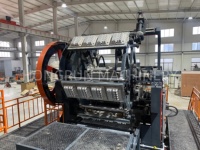 Hoogwaardige automatische PLC-gestuurde machine voor het vormen van eiertrays van afvalpapierpulp, 10000 stuks/uur