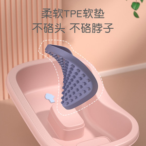 Factory Direct Wholesale Inflatable Shampoo Basin for Patient Care Hair Washing Sink Folding - Product Image 5