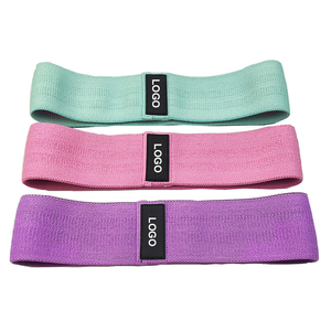 Gran venta caliente ejercicio de Yoga glúteos bandas elásticas de resistencia elástico de botín de bandas para la pierna Fitness - Product Image 3