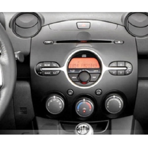 TK-YB Auto-Stereo-Rahmen 9 Zoll für Mazda 2 Innenraum Autoteile Zubehör Autoradio-Rahmen Fascia Dashboard Navigations rahmen - Product Image 2